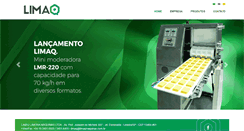 Desktop Screenshot of limaqmaquinas.com.br